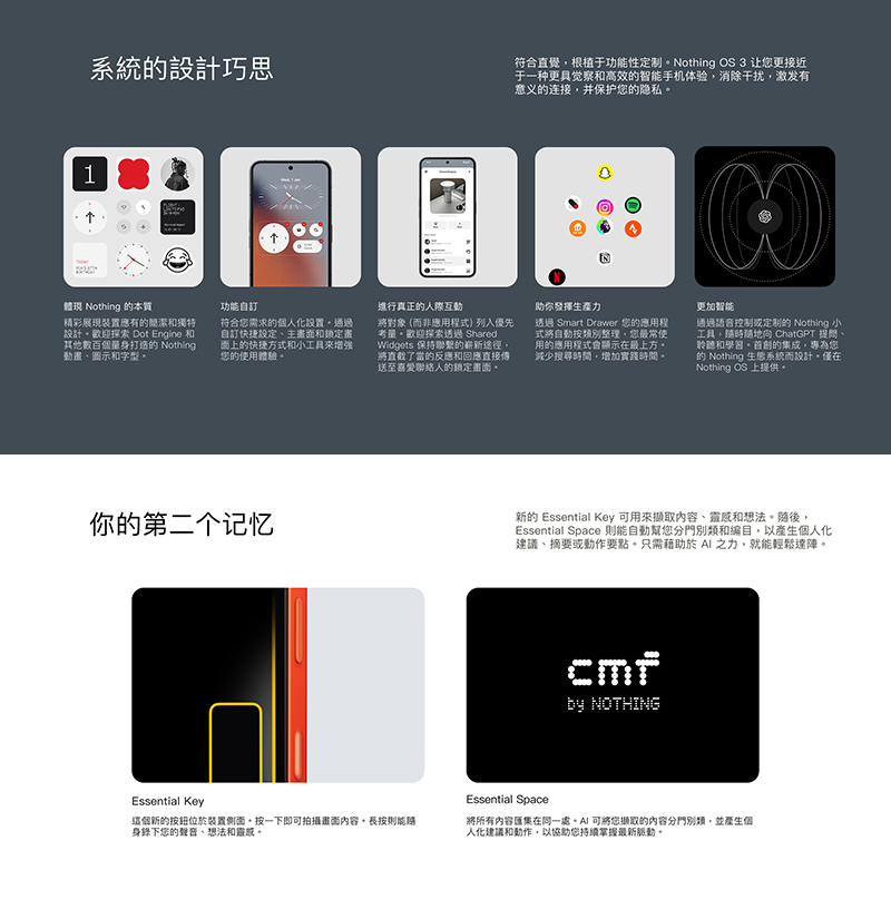 CMF Phone 2 Pro (8G/256G) 5G 6.67吋智慧手機-贈藍牙耳機(送完為止)+25W雙孔快充頭+掛繩+韓版收納包+指環支架+奈米噴劑