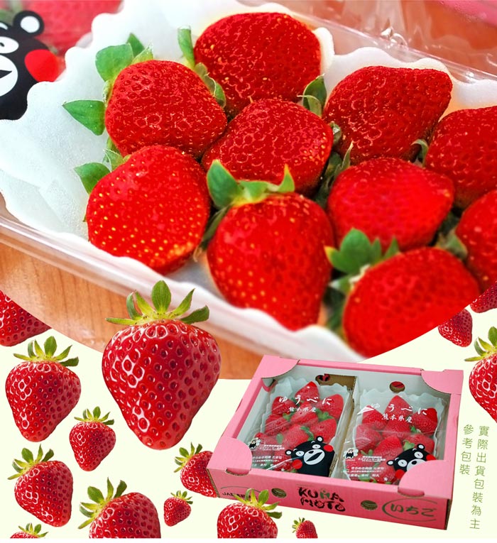 【築地一番鮮】空運｜日本草莓｜500g/盒｜12-20顆