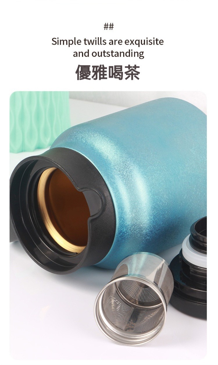 大容量覆鈦內膽燜茶壺 1000ml 泡茶 養生 保溫