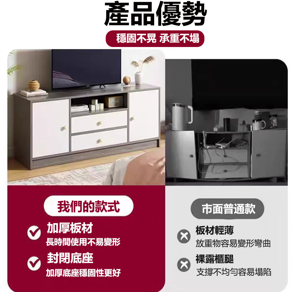 【E家工廠】120公分電視櫃 客廳長櫃 電視櫃 收納櫃 TV櫃  056