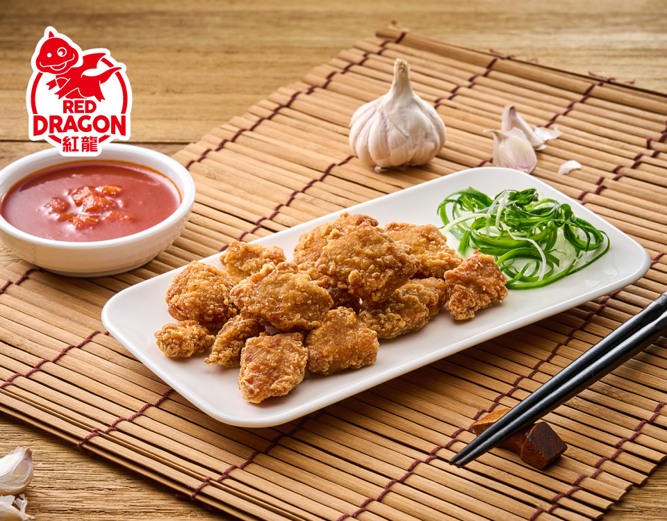 紅龍台灣經典小吃(塔香鹹酥雞/無骨炸酥肉/爆爆起司條)