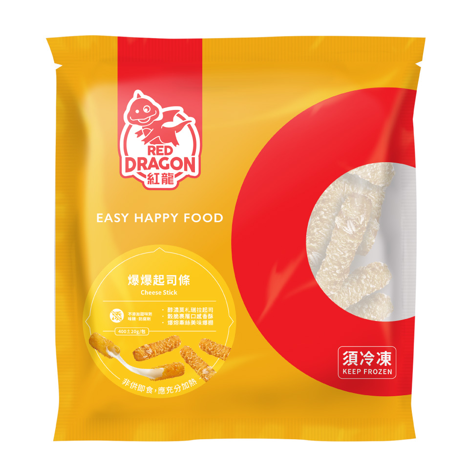 紅龍台灣經典小吃(塔香鹹酥雞/無骨炸酥肉/爆爆起司條)