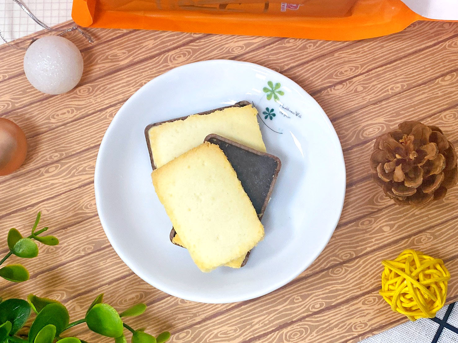 牛奶起司味威化夾心酥/可可味威化夾心酥 70g