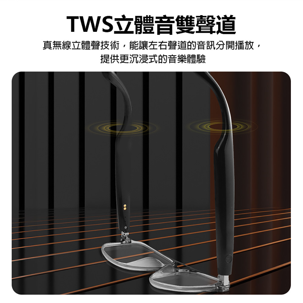 IS-S10 一般版 智能變色藍芽眼鏡(通過SGS認證 全系列雙基板+TWS立體音雙聲道 骨傳導技術 寶利徠鏡片)