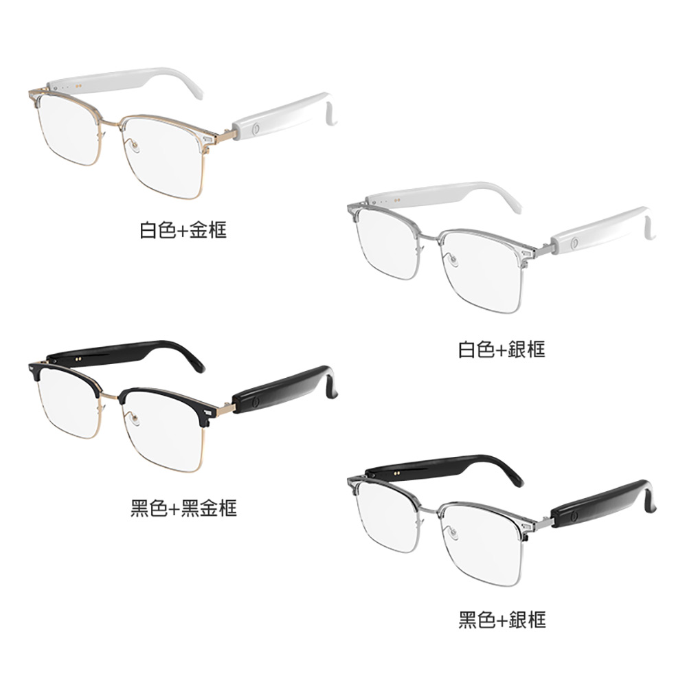 IS-S13 AI版 智能變色藍芽眼鏡(通過SGS認證全系列雙基板+TWS立體音雙聲道 骨傳導技術寶利徠鏡片)