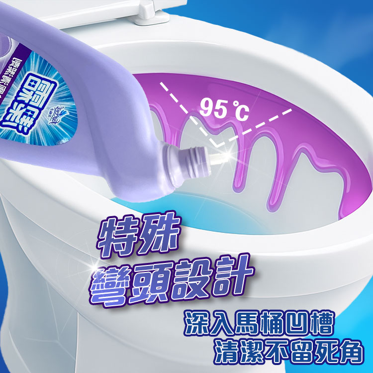 【潔霜】芳香浴廁清潔劑(750g)