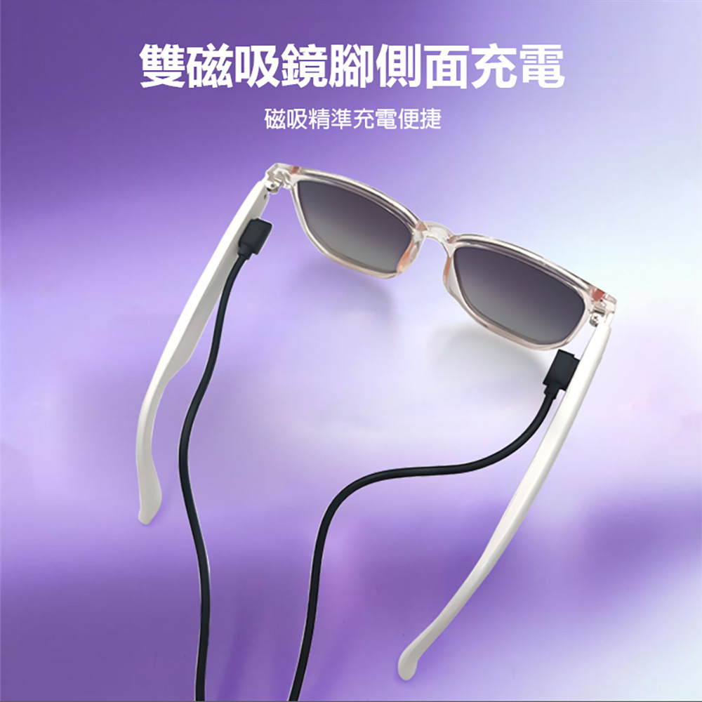IS-S03 AI版 智能變色藍芽眼鏡(全系列雙基板+TWS立體音雙聲道 骨傳導技術寶利徠鏡片)