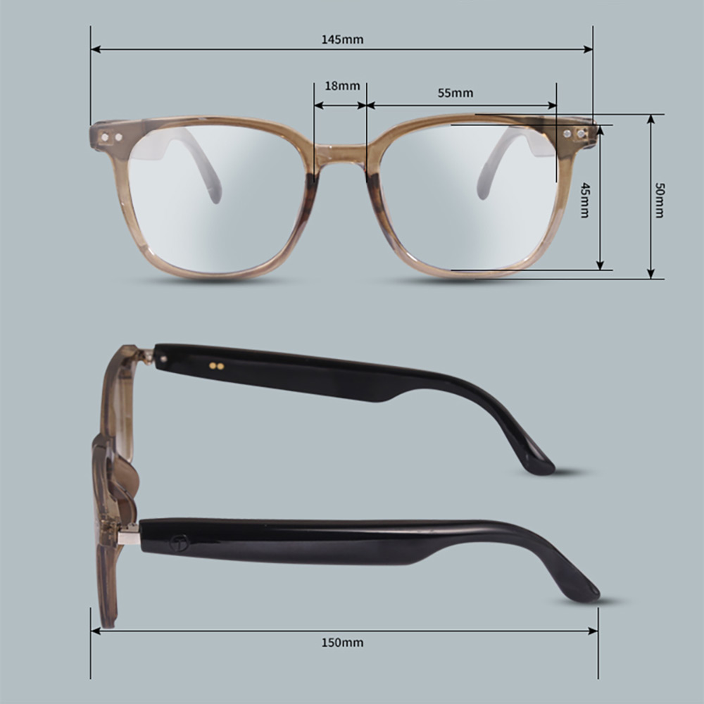 IS-S07 AI版 智能變色藍芽眼鏡(通過SGS認證全系列雙基板+TWS立體音雙聲道 骨傳導技術寶利徠鏡片)