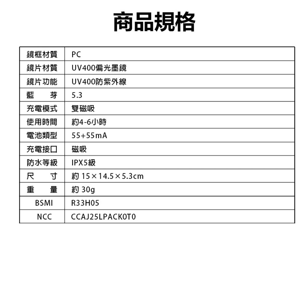 IS-S08 智能變色藍芽眼鏡(全系列雙基板+TWS立體音雙聲道 骨傳導技術 寶利徠鏡片)
