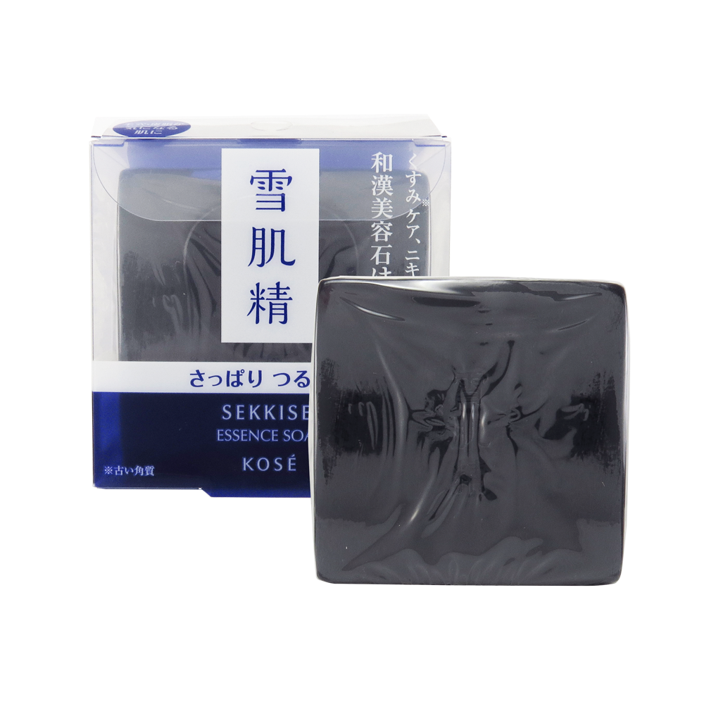 KOSE 高絲 雪肌精黑碳淨化潔顏皂 120g (公司貨)