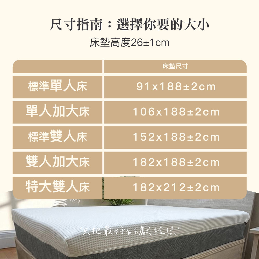 (20260114 品名更改)【BEST】浮力記憶活性碳床墊 6層機能設計 單人 雙人 加大 特大 防水表布 兒童床墊
