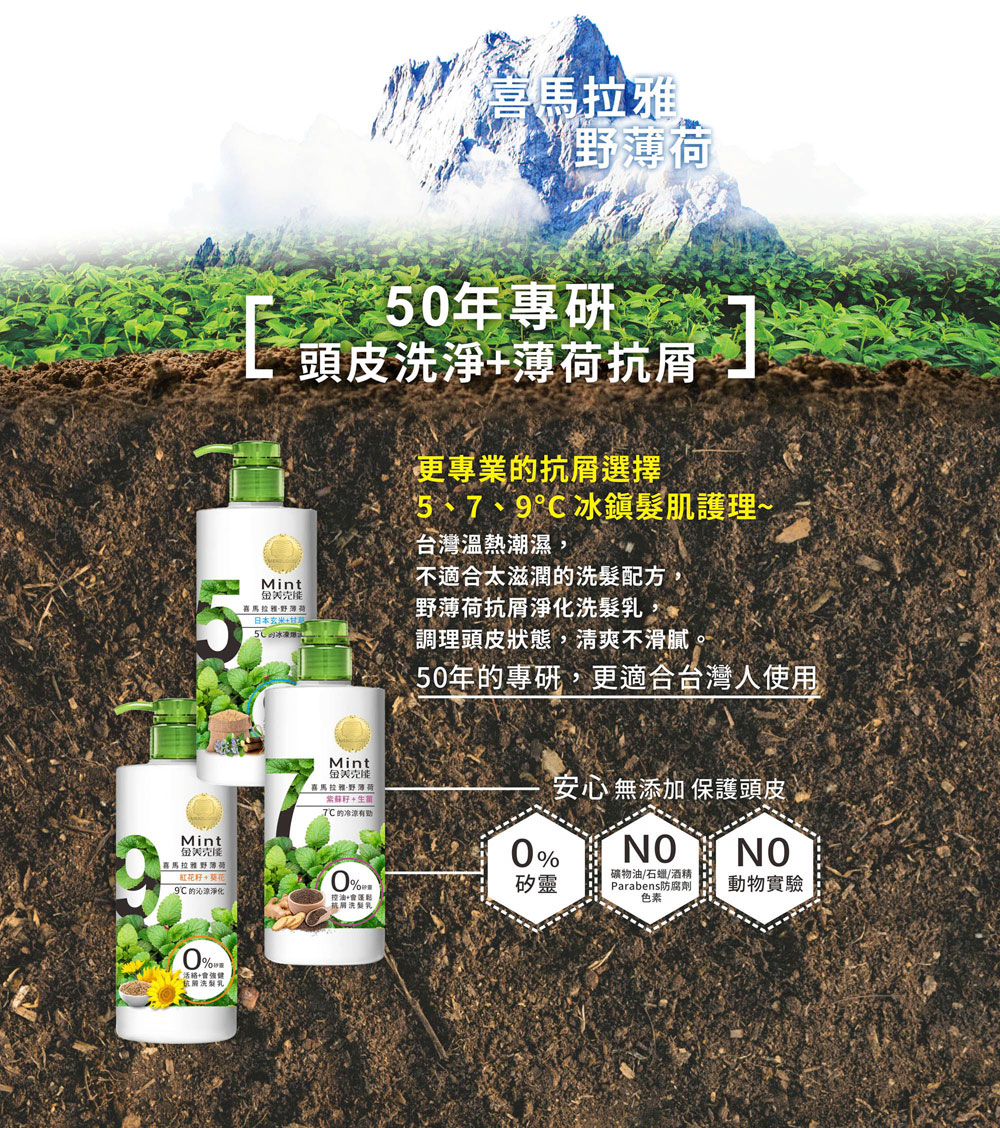 金美克能抗屑洗髮乳750ml