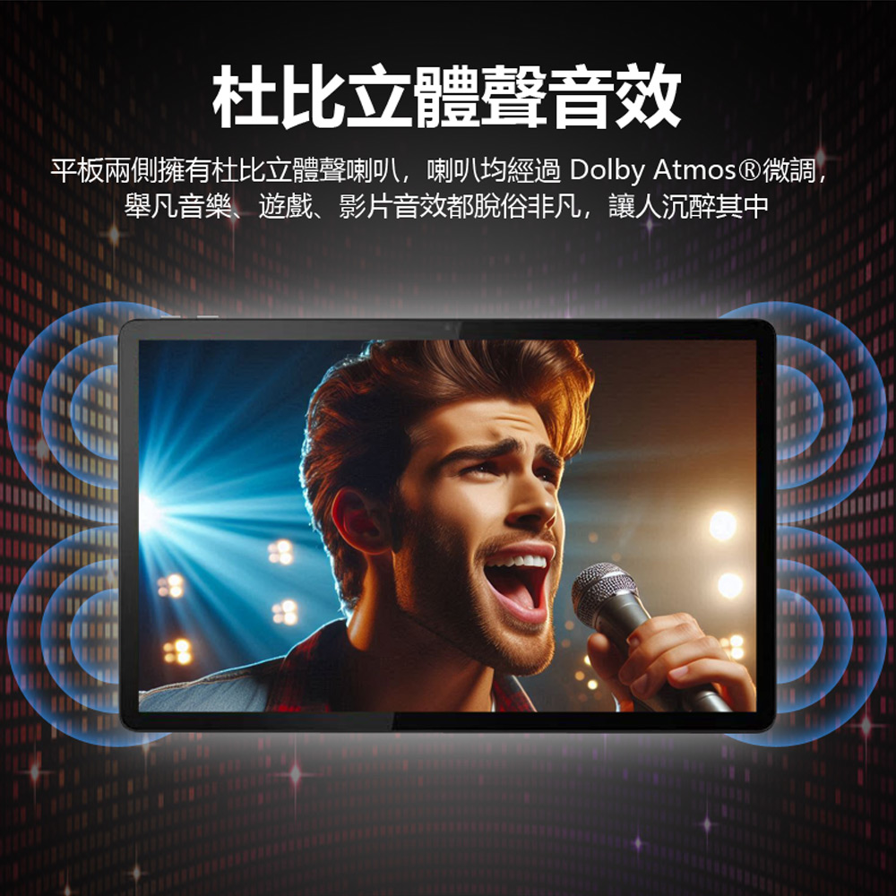 福利品 Lenovo Tab K11 (TB-J606N) 4G LTE插卡/5G WiFi上網 10.62吋高通八核心平板電腦6G+128G