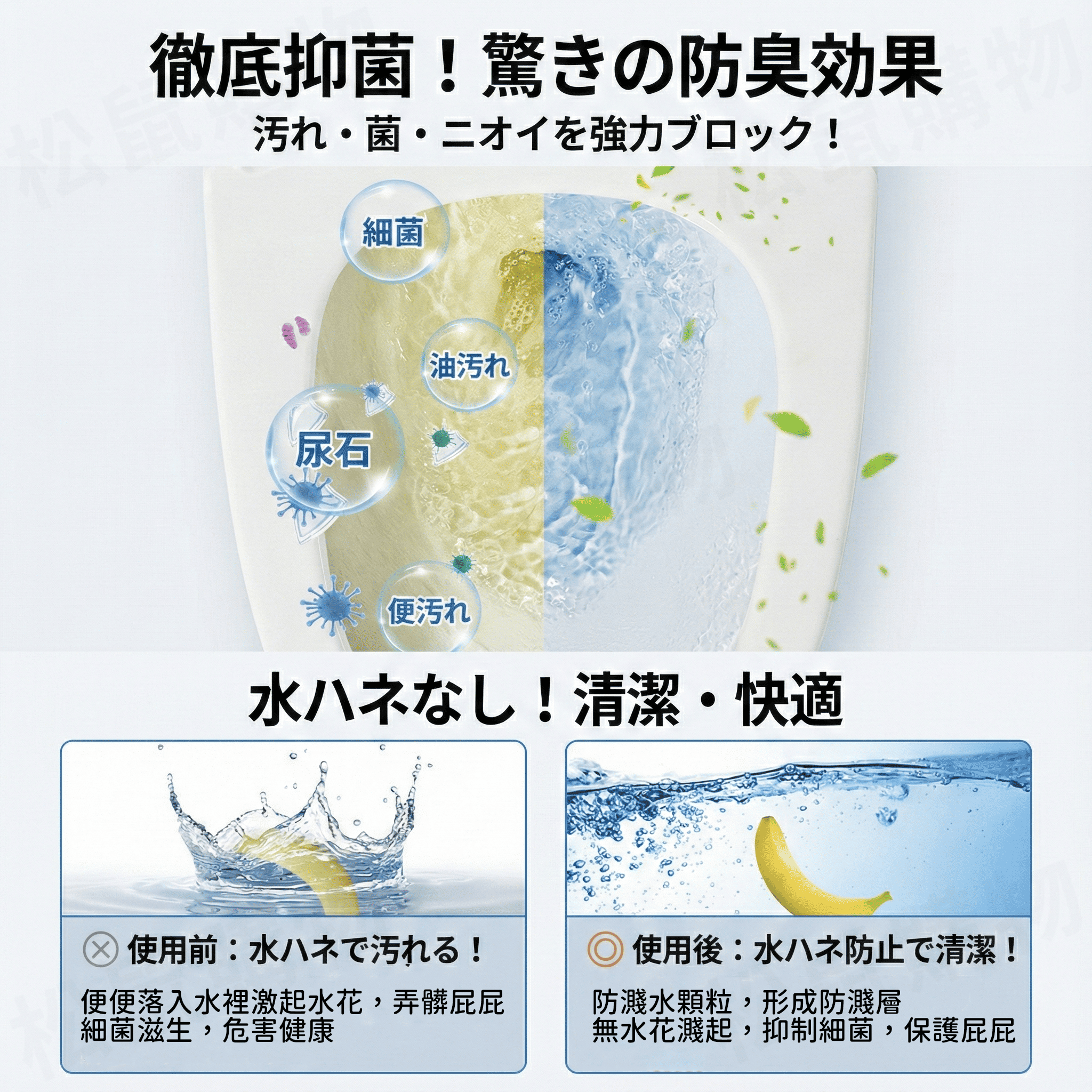 馬桶清潔顆粒 廁所芳香劑 防濺水顆粒 除臭 馬桶清潔劑 殺菌 自動分解 防濺水神器 防濺水神器 消臭 廁所清潔劑