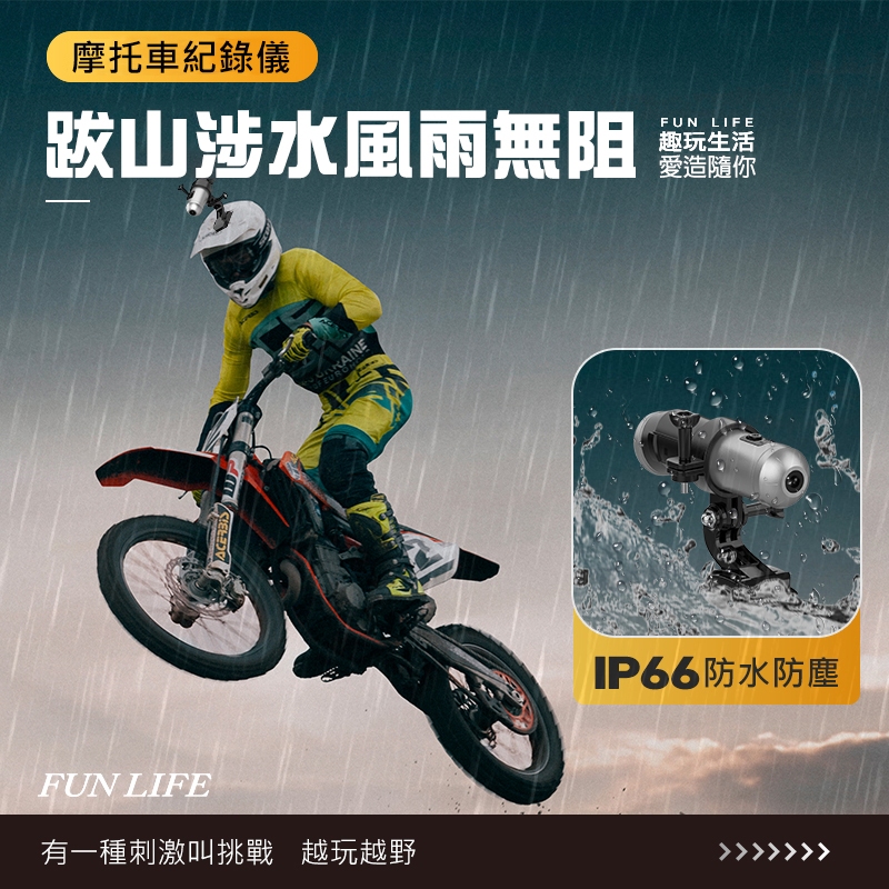 【勝利者】DV-288 安全帽手電筒型行車紀錄器 1080P前後雙錄 WIFI手機連線