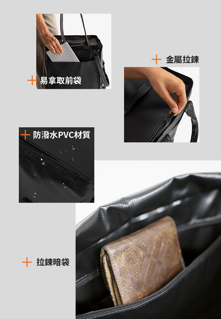 【ANDYMAY2】丹邁多輪防水收納包-45L皮革登機包(OH-Q332)