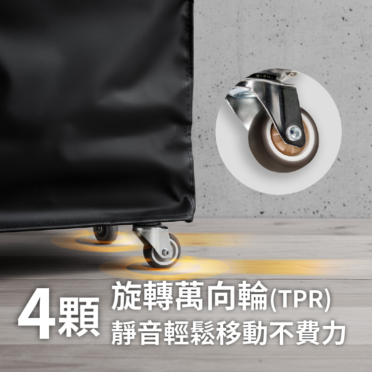 【ANDYMAY2】丹邁多輪防水收納包-45L皮革登機包(OH-Q332)