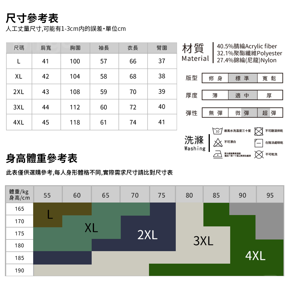 素面針織POLO衫-2色 L-4XL碼 透氣親膚針織面料 商務休閒百搭風