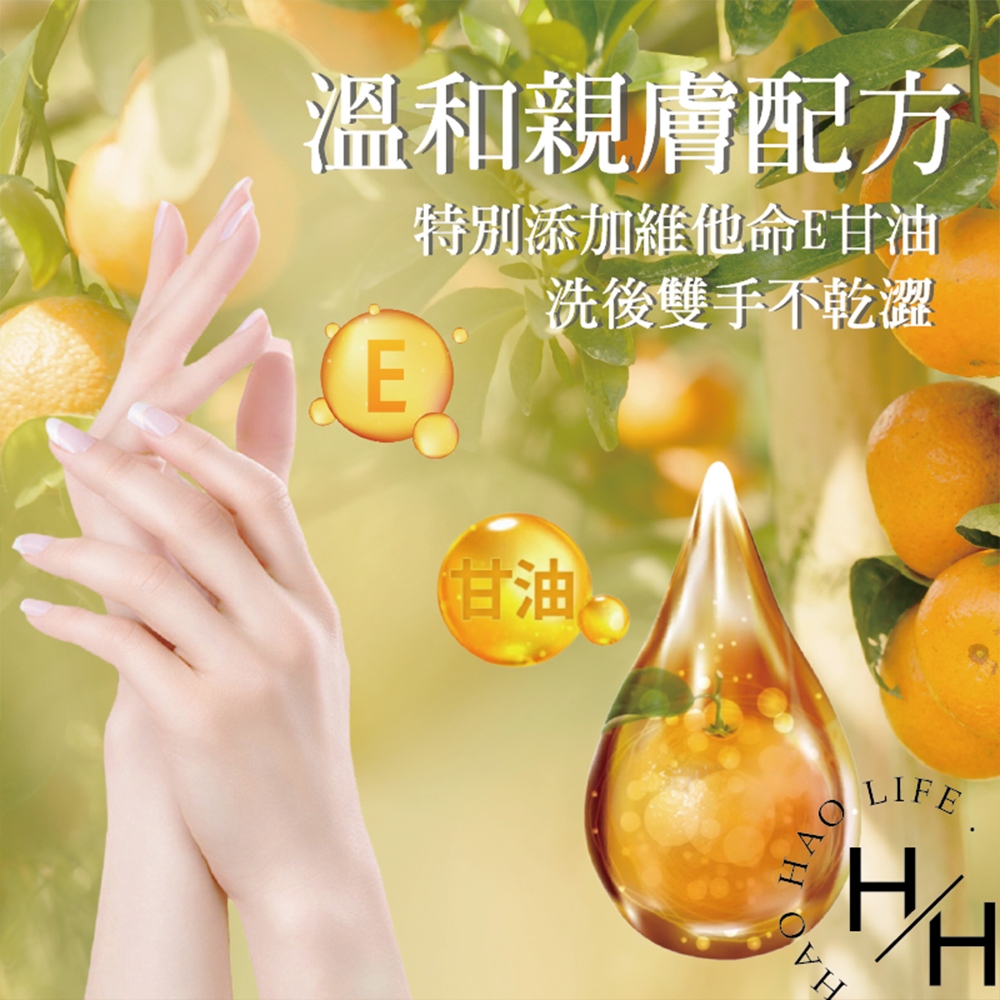 【Orange house 橘子工坊】高效潔淨洗碗精組(650毫升+補充包430毫升x4入/組)