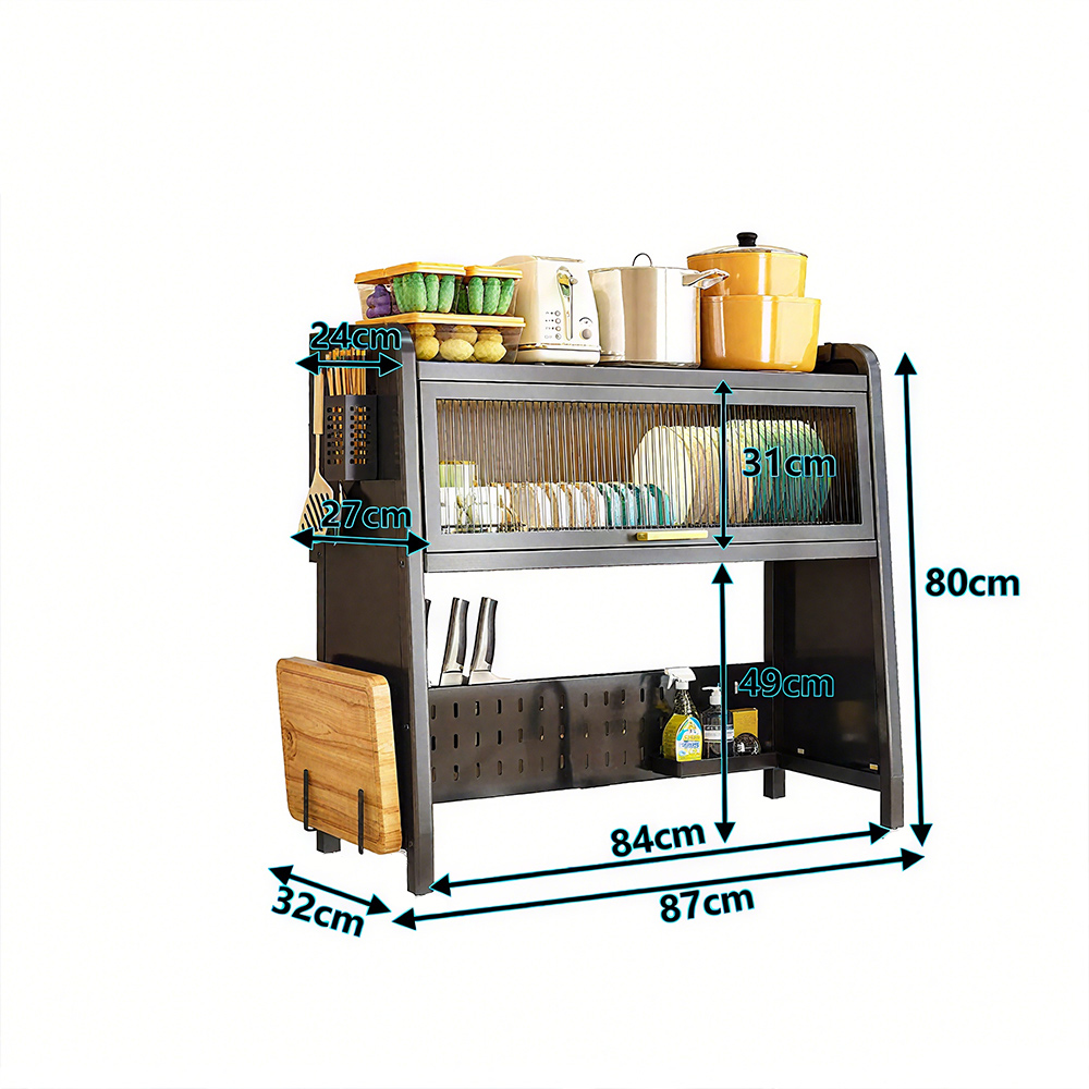 【E家工廠】防塵水槽瀝水架  87公分水槽置物架 瀝水架 廚房瀝水架 098