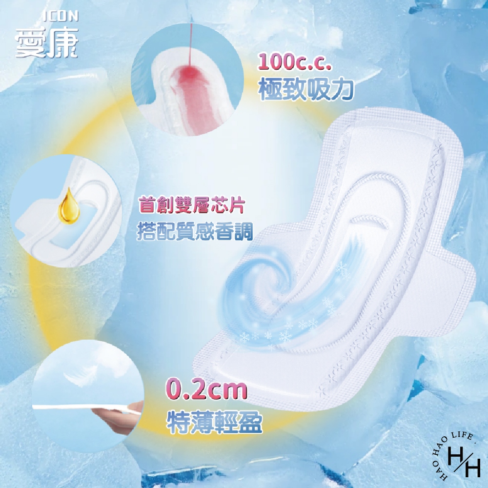 【愛康】透芯涼感棉半箱購 任選 (日用/夜用/夜用加長/量少/超長/護墊)