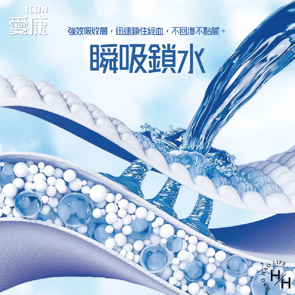 【愛康】透芯涼感棉半箱購 任選 (日用/夜用/夜用加長/量少/超長/護墊)