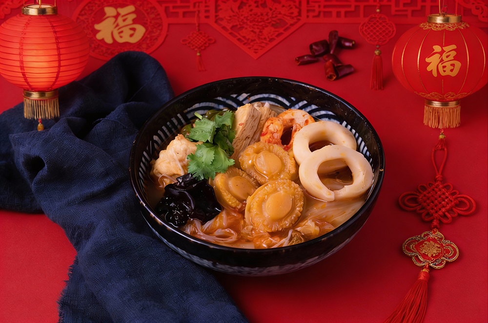 【巧食家】沙茶海鮮鍋/御品燉鮑湯/功夫酸菜魚 (蔬食鍋物 800g/盒)