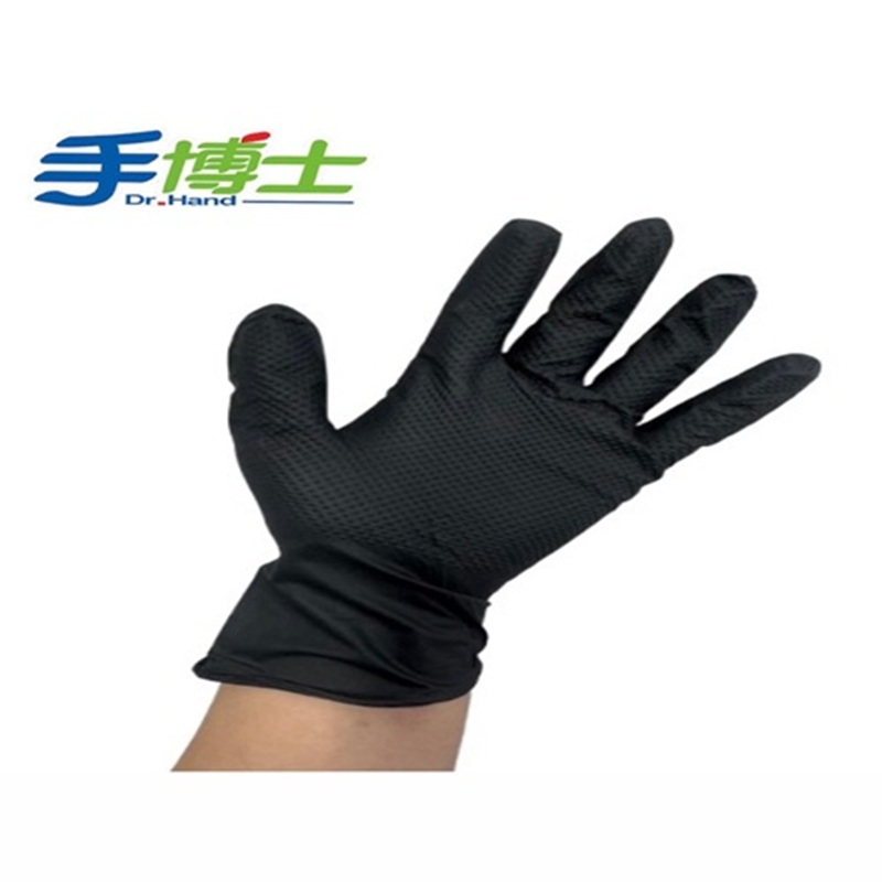 【手博士】 鑽石紋NBR無粉手套