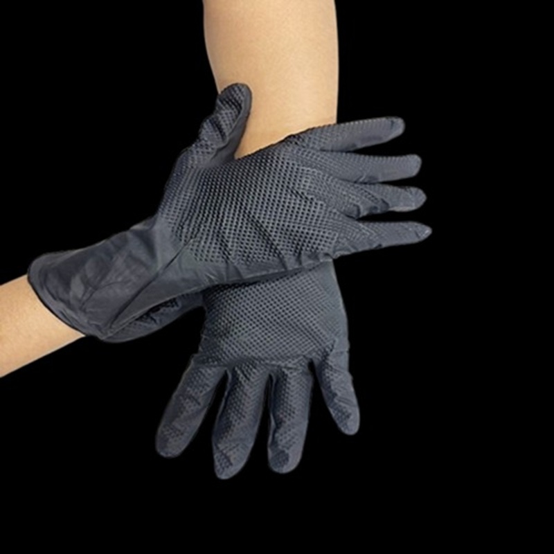 【手博士】 鑽石紋NBR無粉手套