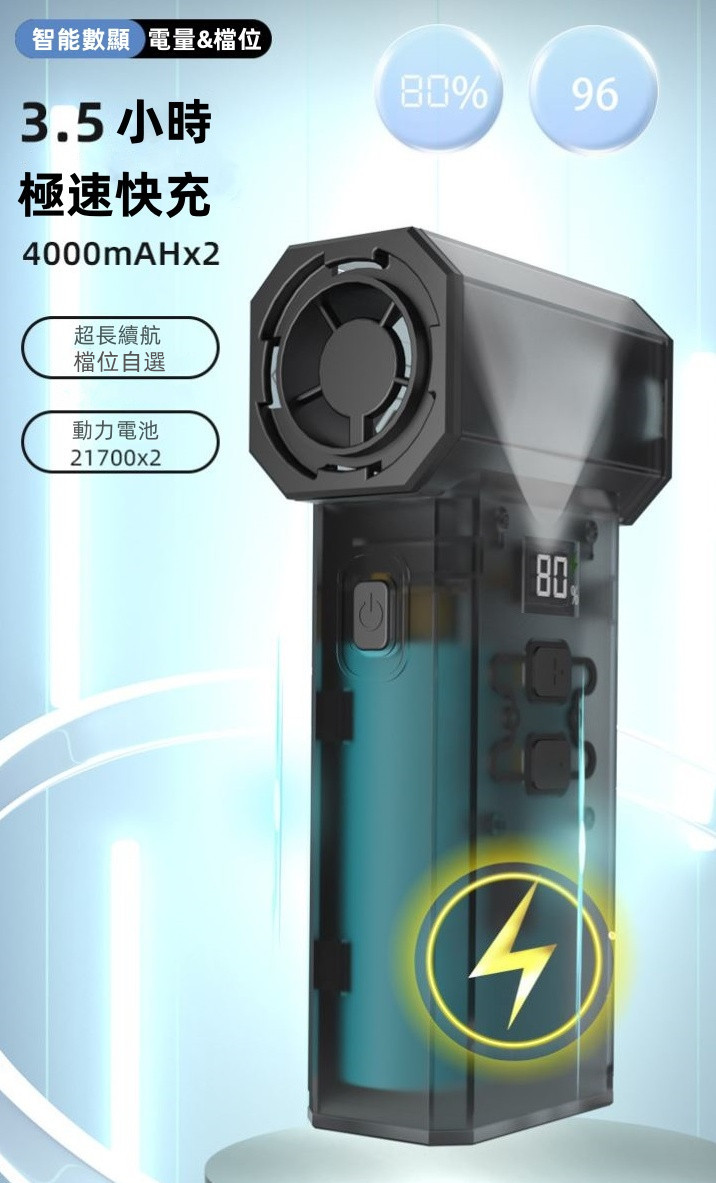 吹吸一體暴力風扇吹塵器(車用)