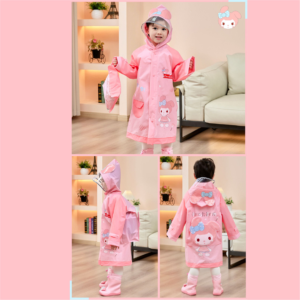 【JAR嚴選】立體卡通兒童雨衣