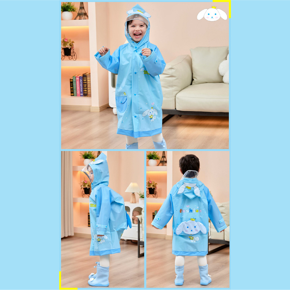 【JAR嚴選】立體卡通兒童雨衣