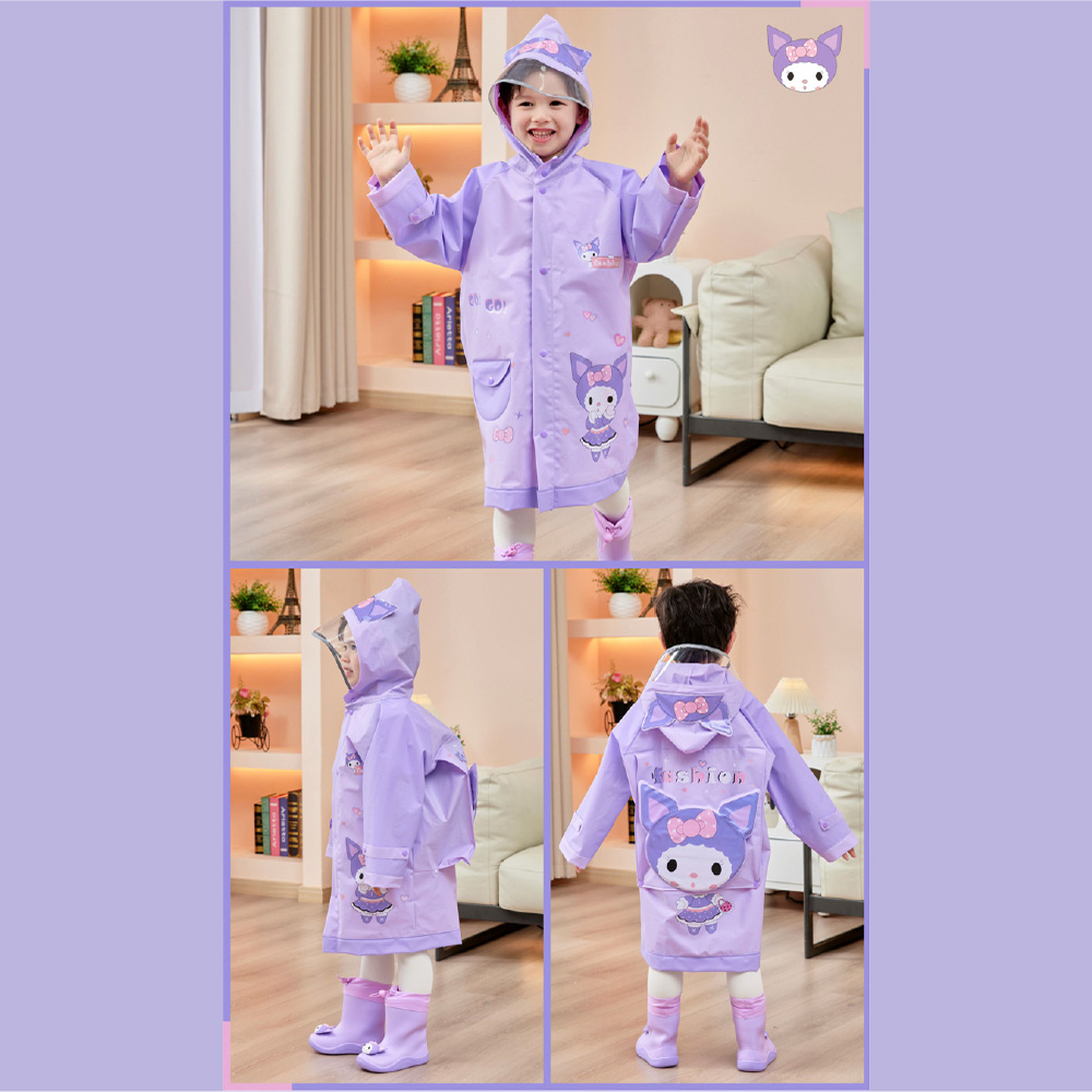 【JAR嚴選】立體卡通兒童雨衣