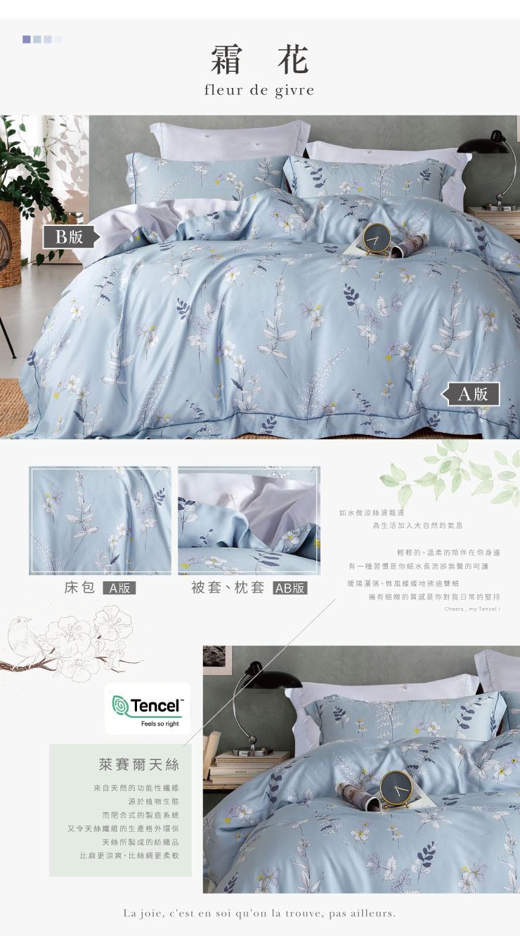 100%頂級萊賽爾天絲被套 260123