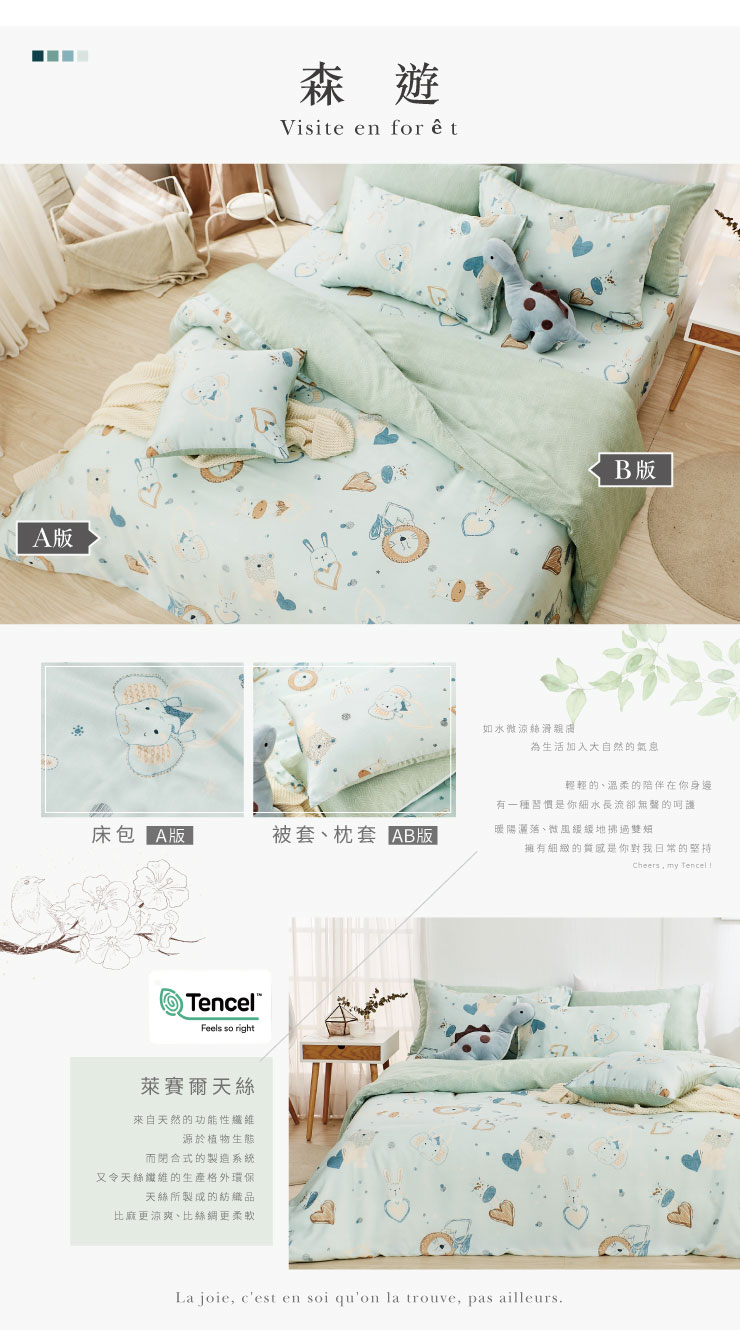 100%頂級萊賽爾天絲被套 260123