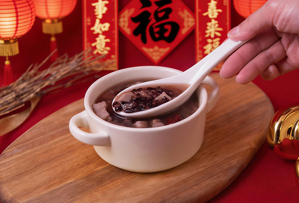 【巧食家】香芋椰汁紫米露 800g 年菜甜湯