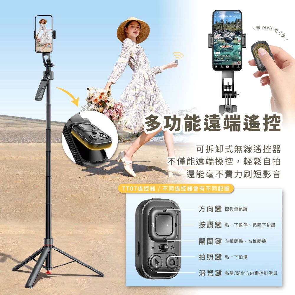 多功能360°旋轉丟丟桿