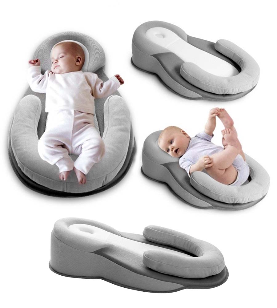 嬰兒防吐奶斜坡枕 15°斜面設計 緩解吐奶 舒適透氣 防吐奶枕 嬰兒枕 定型枕