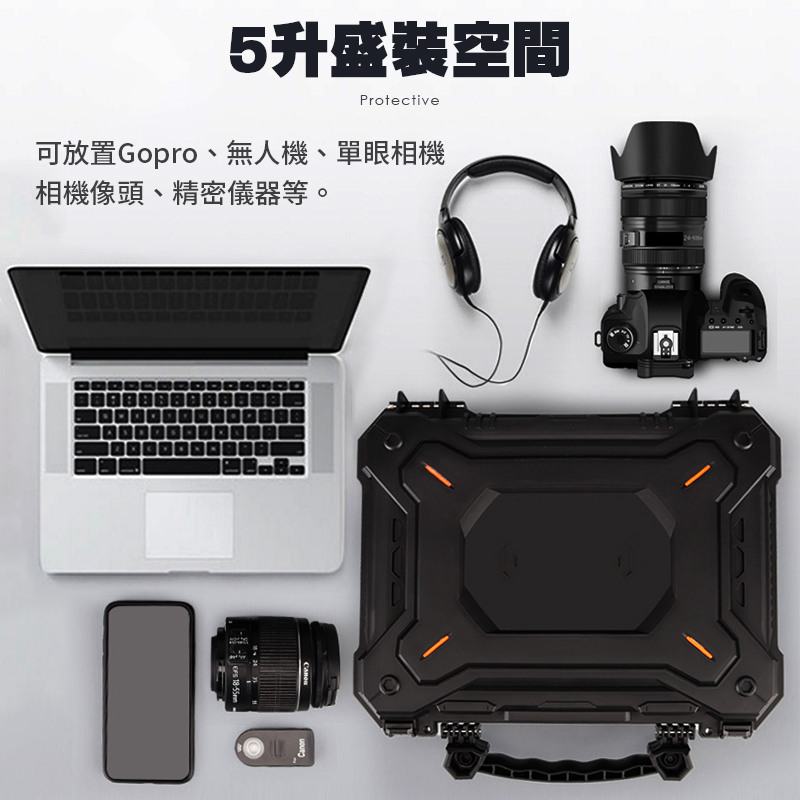 專業級 生存防護箱 保護 生存遊戲 防水 防撞 抗衝擊 等級IK08 海綿 手提箱 提箱 軍事 戰術包 戰術 收納 箱子 收納箱