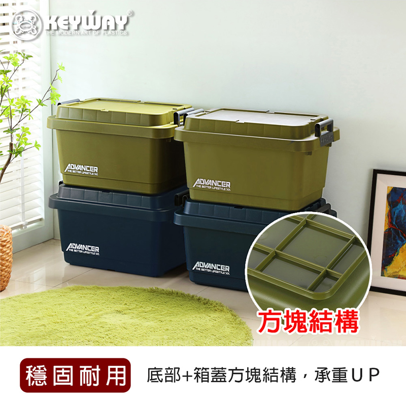 KEYWAY 鐵馬重型收納箱60L&85L
