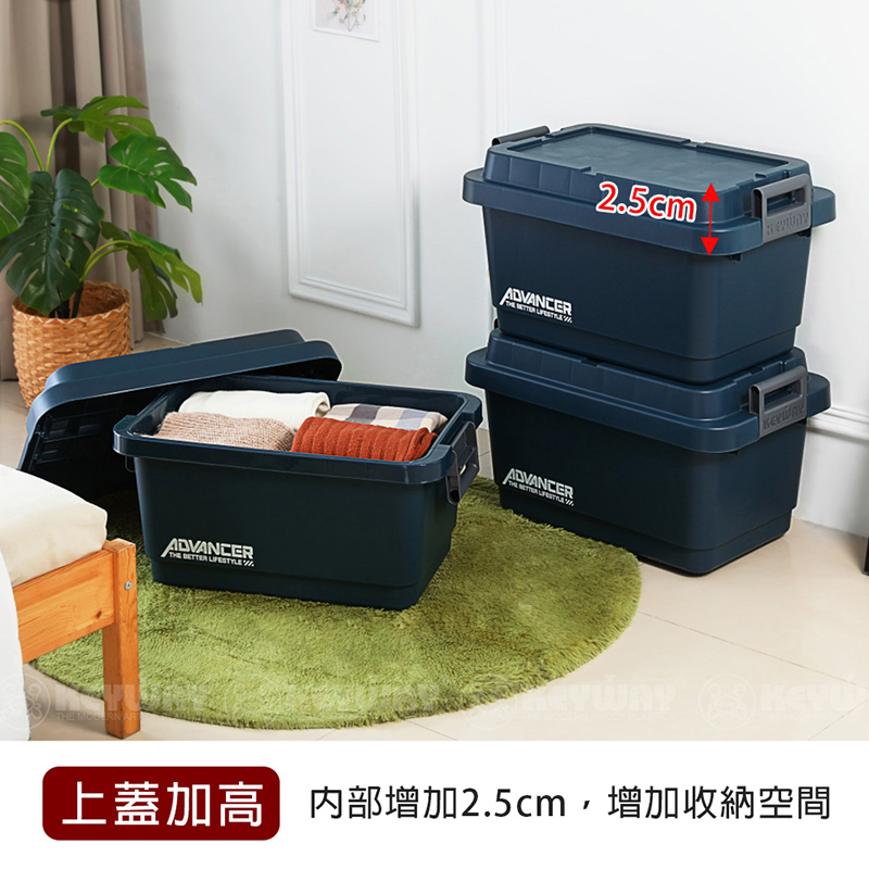 KEYWAY 鐵馬重型收納箱60L&85L