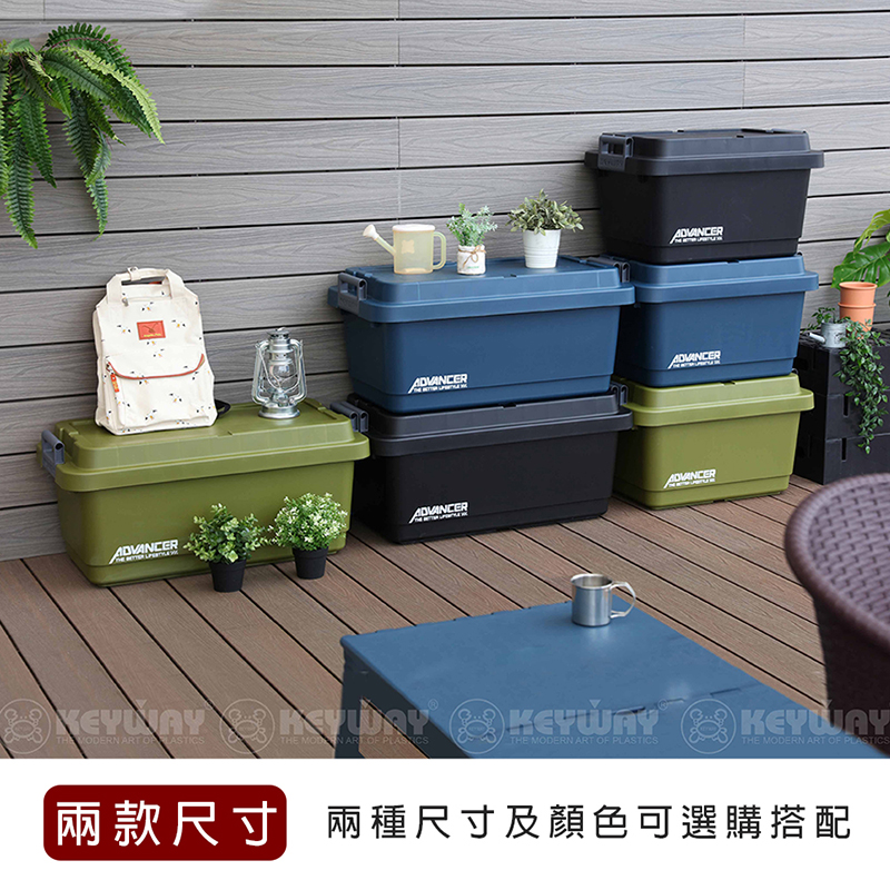 KEYWAY 鐵馬重型收納箱60L&85L