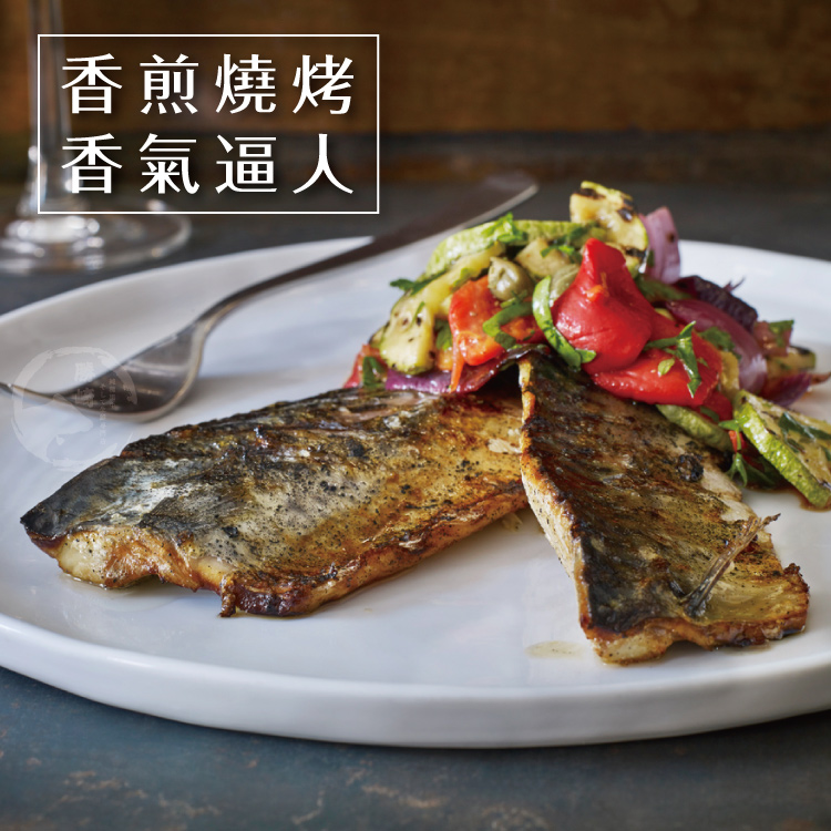 【勝崎生鮮】挪威薄鹽鯖魚切片(150公克 / 1片)