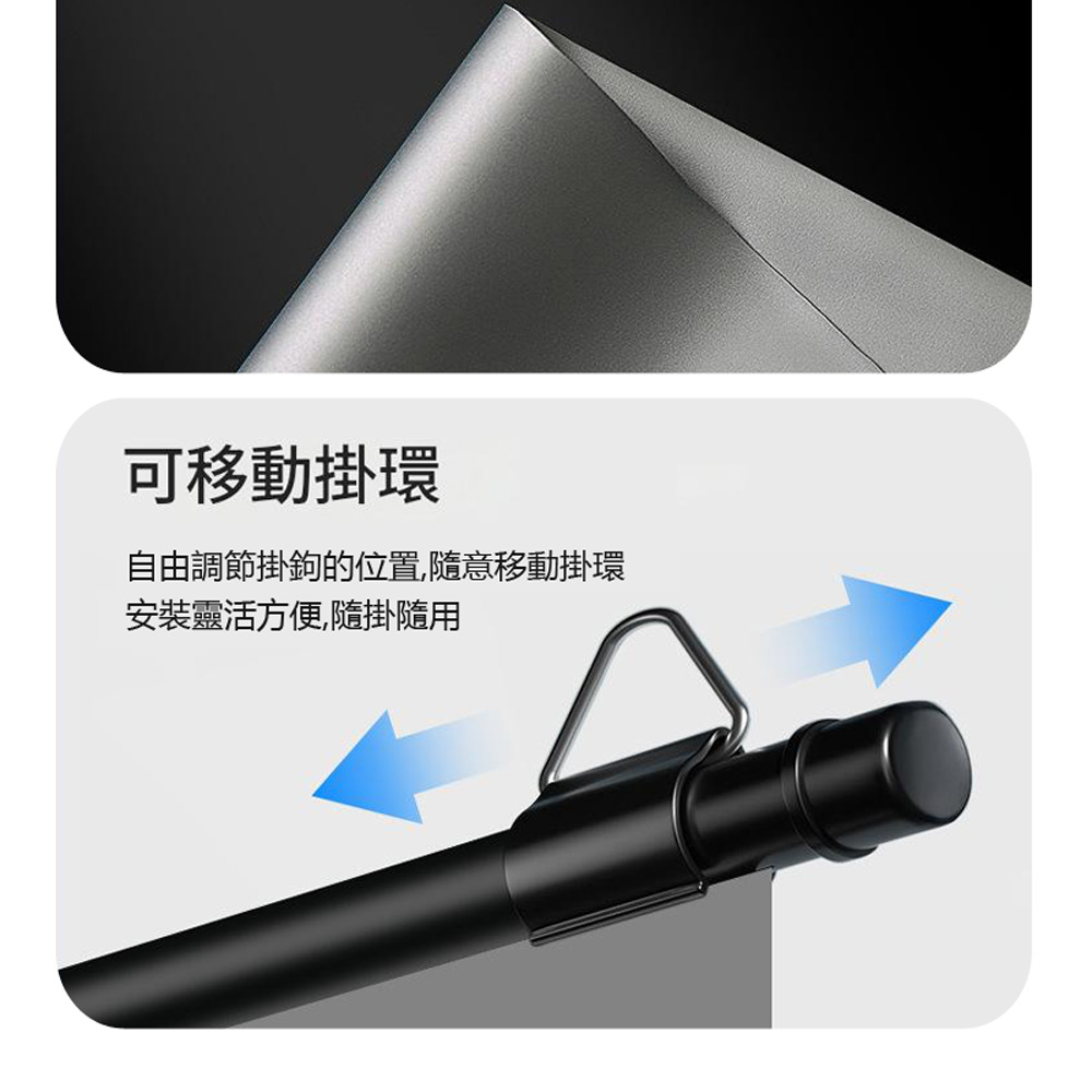 PAS-M72 支援8K投影 投影機專用抗光金屬布幕 72吋 約150×80cm(16:9 白天直投色彩還原高亮增益)