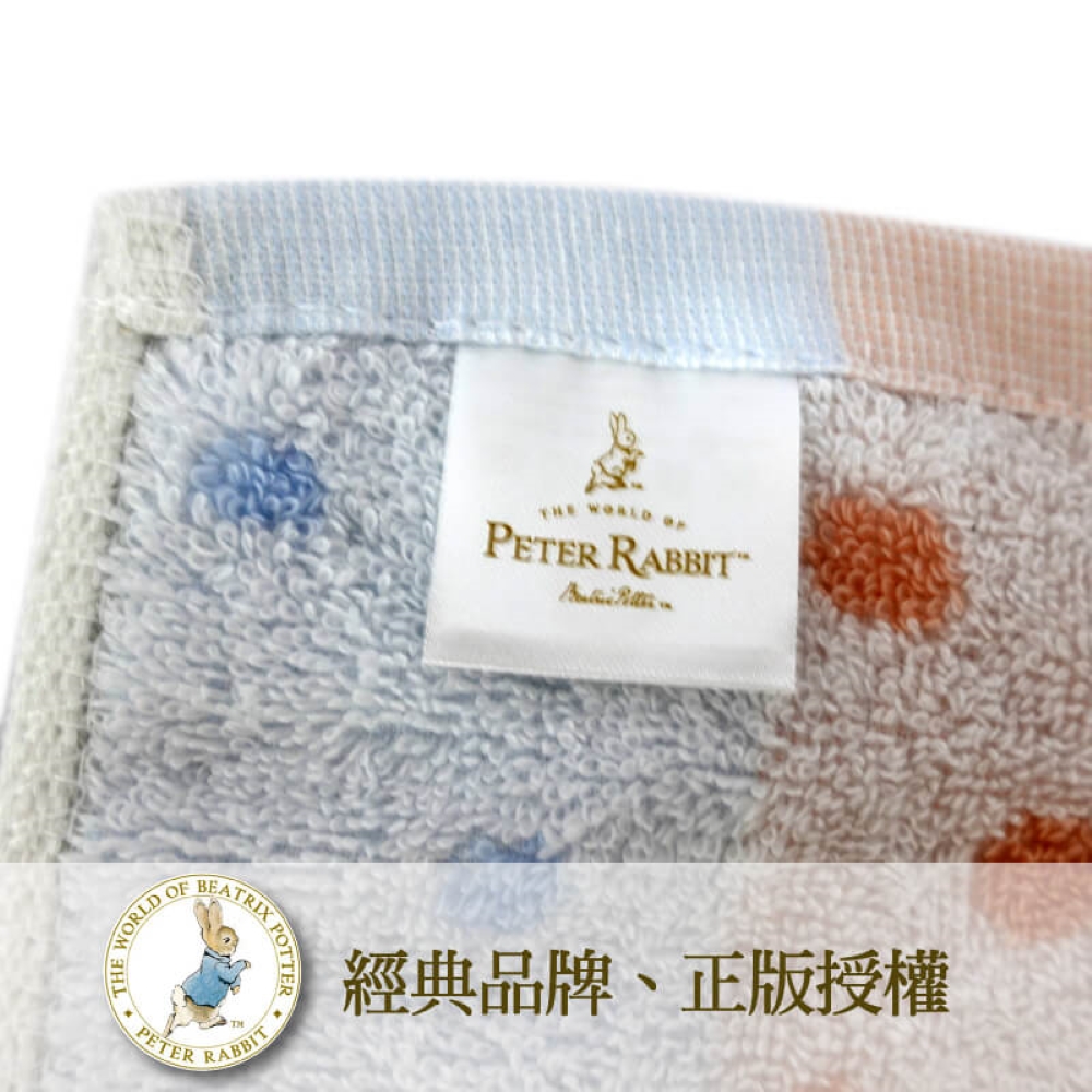 【YABY芽比】MIT彼得兔緹花方巾25*25CM