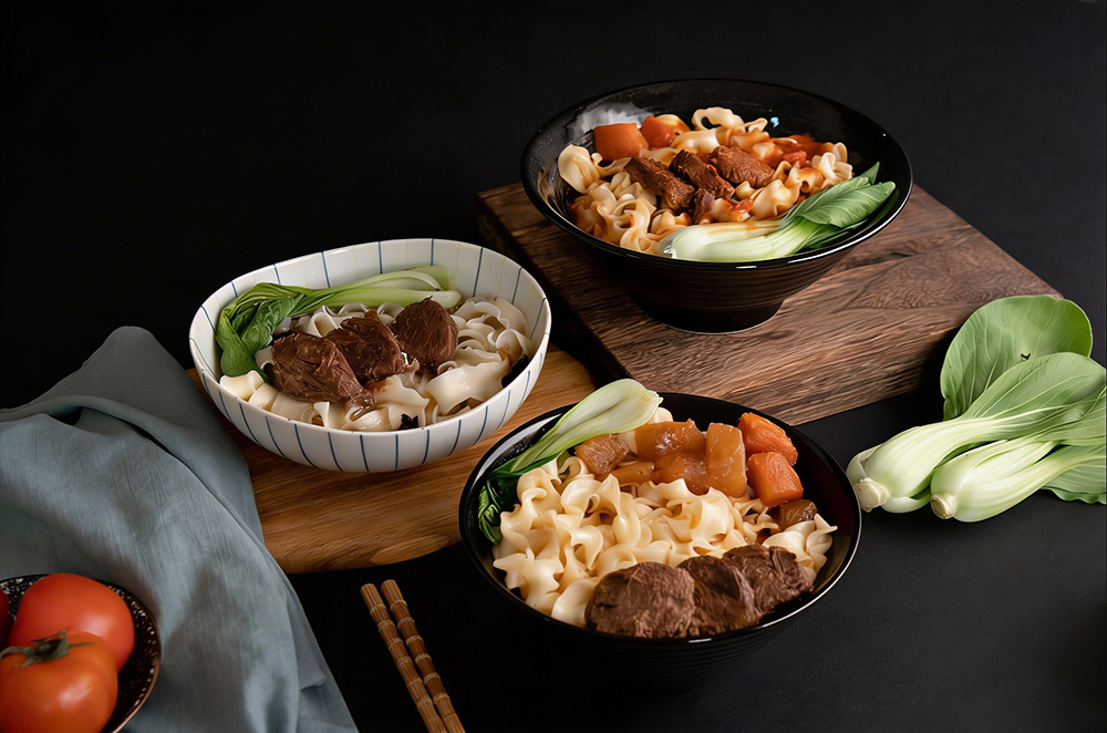 【巧食家】蔬食纖牛若麵-全素 530g (野蔬茄燒/蔬饗紅燒/甘醇藥膳)