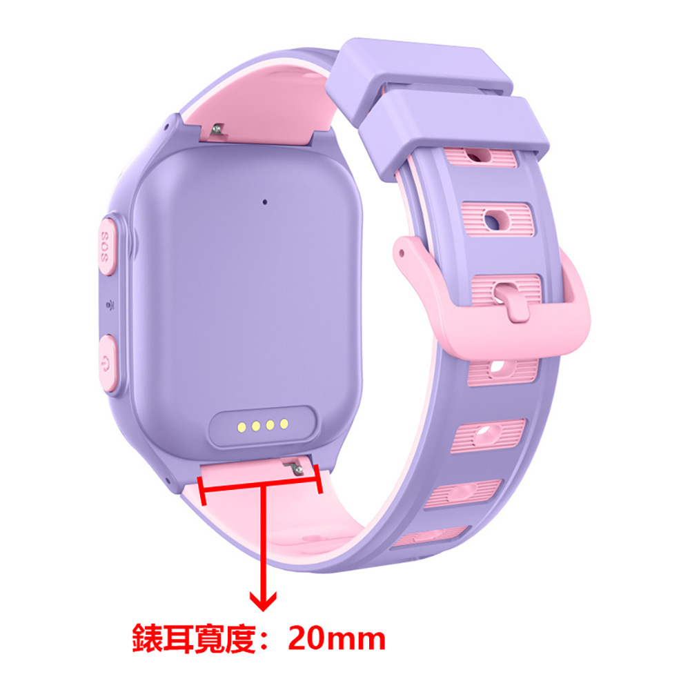 CW-46 PLUS AI智慧 4G通話 曲面螢幕 兒童手錶 4G+64G(AI繪圖/台積電晶片/PLAY商店/前攝鏡頭)