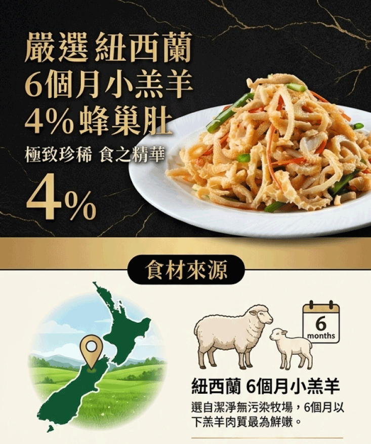 【五星主廚簡鳴宏】涼拌羊肚絲