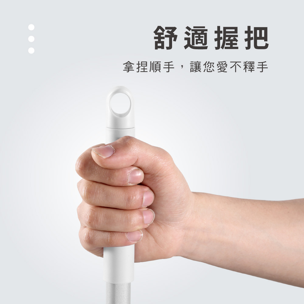 【德昌】馬上淨折疊站立不卡毛髮掃把畚斗組-超值組
