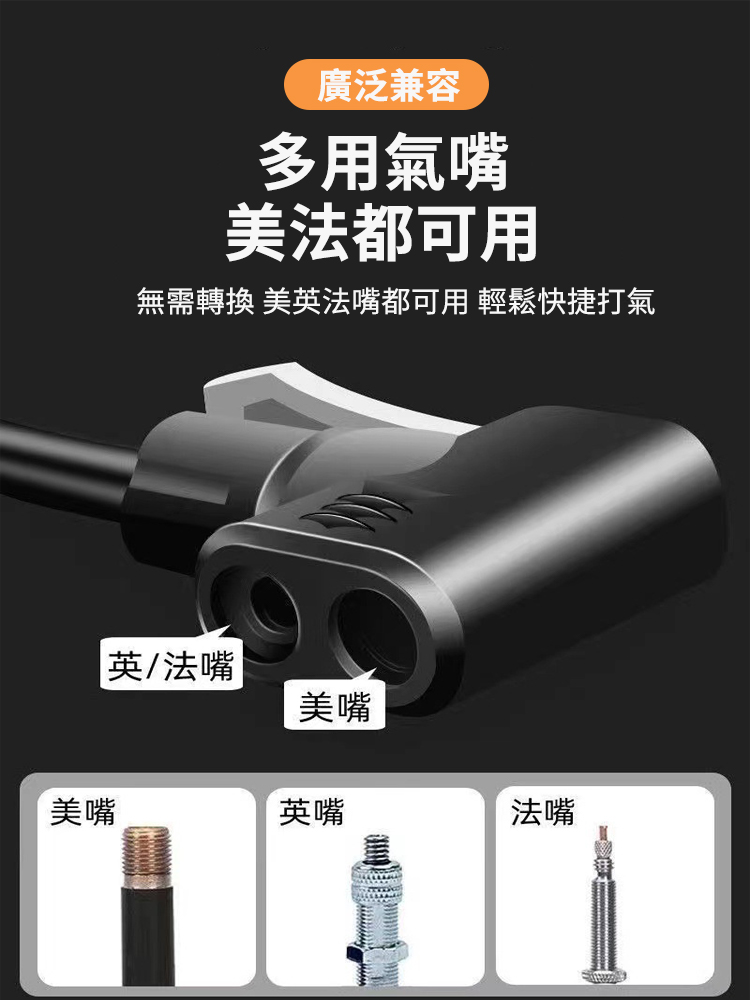 便攜腳踩高壓打氣筒